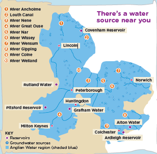 Where your water comes from | Anglian Water Services